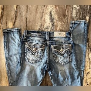 Size 26 standard skinny Miss Me jeans